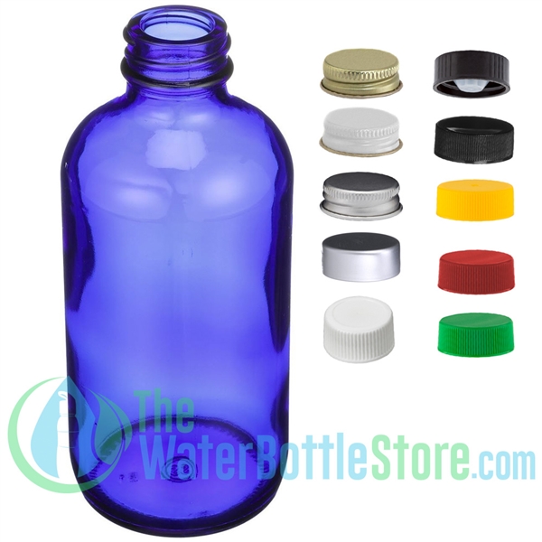 1 Gallon Frosted Glass Bottle, Water Bottle, with Screw Cap, GEO