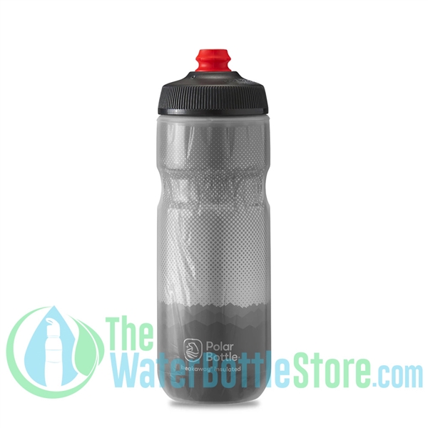 Polar Breakaway Wave Water Bottle 24oz Charcoal/Black