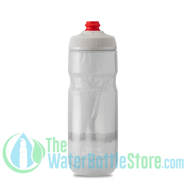 Polar Sport 24oz Insulated Contender Water Bottle - Charcoal/Silver